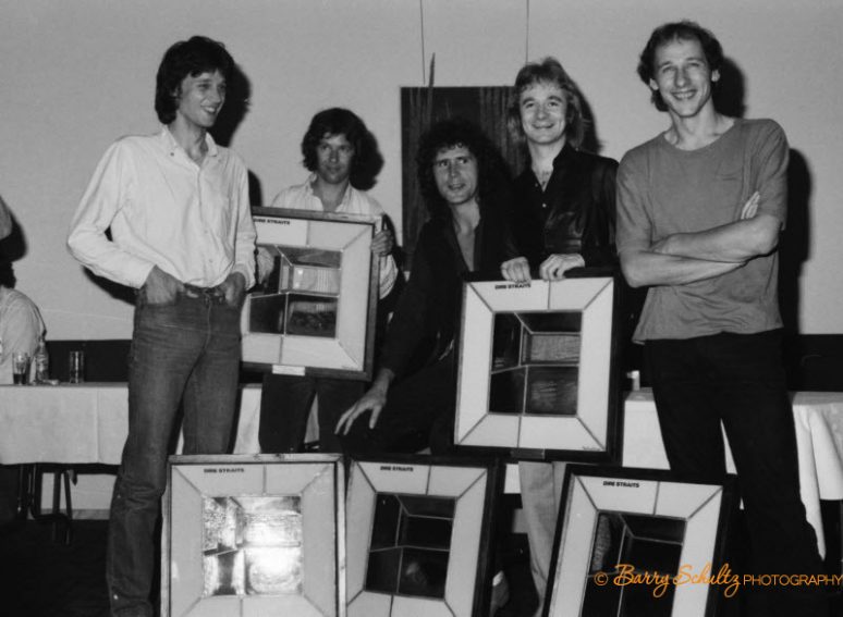 dire straits, barry schultz, mark knopfler, John Illsley, amsterdam, communique, amsterdam, live