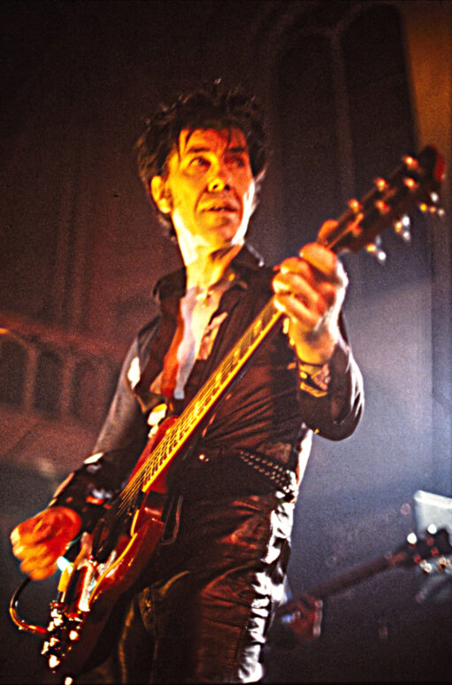 Link Wray performing at Amsterdam Paradiso August 1979. Photo: Barry Schultz