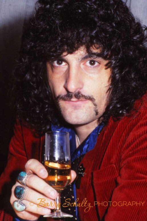 Portrait of drummer, Carmine Appice in the 1970s.