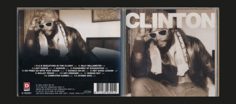 George Clinton CD cover is a project Barry Schultz Photography is featured in.